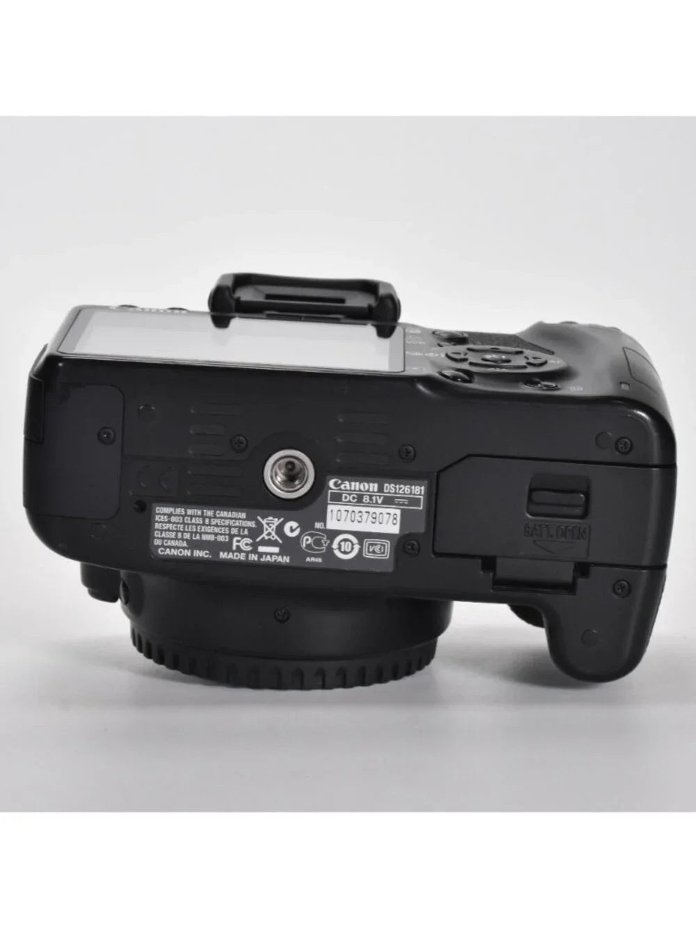 Canon EOS XSi/450D DSLR Digital Camera 18-55mm IS Lens Only 2,070 Clicks